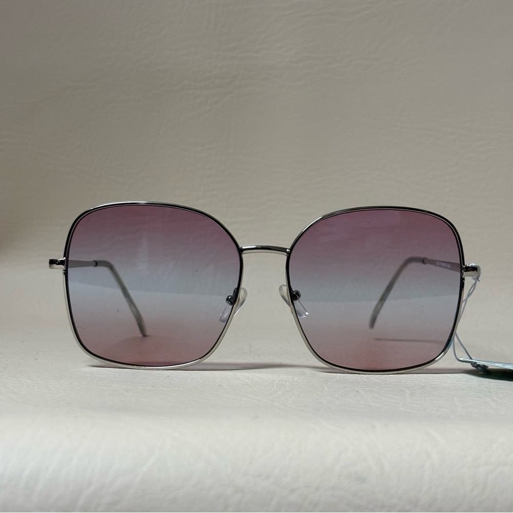 EGO WOMEN'S OVERSIZED SQUARE STYLE THREE TONED LENS SUNGLASSES - Picture 4 of 7